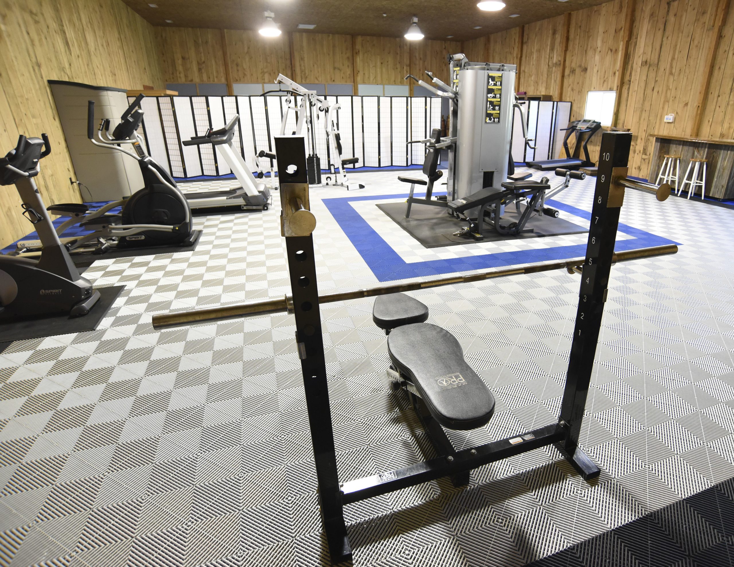 Workout room at Silvermist