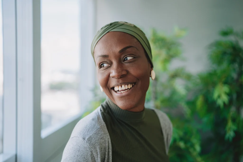 woman taking each day one at a time